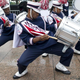 Drummers from Howard University's marching band
SAUL LOEB/AFP/Getty Images